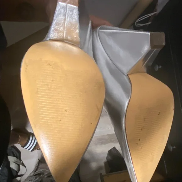 Silver Women's Boots - Picture 7 of 9